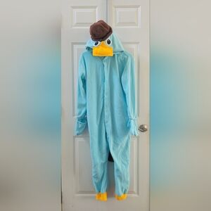Perry the Platypus costume/pajamas